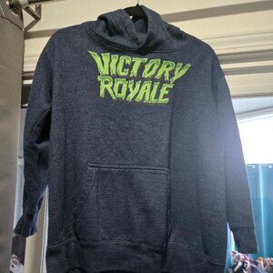 Boys Fortnite Victory Royale Hooded Sweatshirt (YXL) Size 14-16